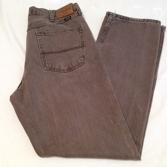 Brown wrangler jeans Clearance